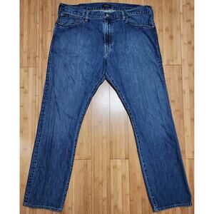 Polo Ralph Lauren Mens Sz 38x32 Classic Fit Denim Blue Jeans Casual Work Cowboys
